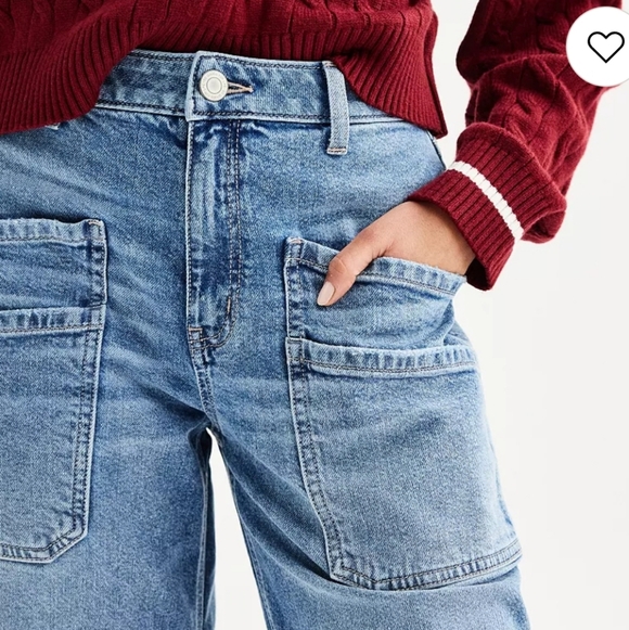 Juniors' SO High-Rise Barrel Jeans - Picture 5 of 9